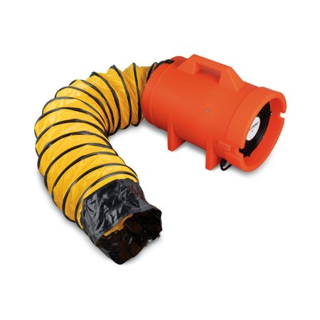 ALLEGRO INDUSTRIES MiniPak Blower W 25 Ft Ducting, 220V, 953225E 9532-25E